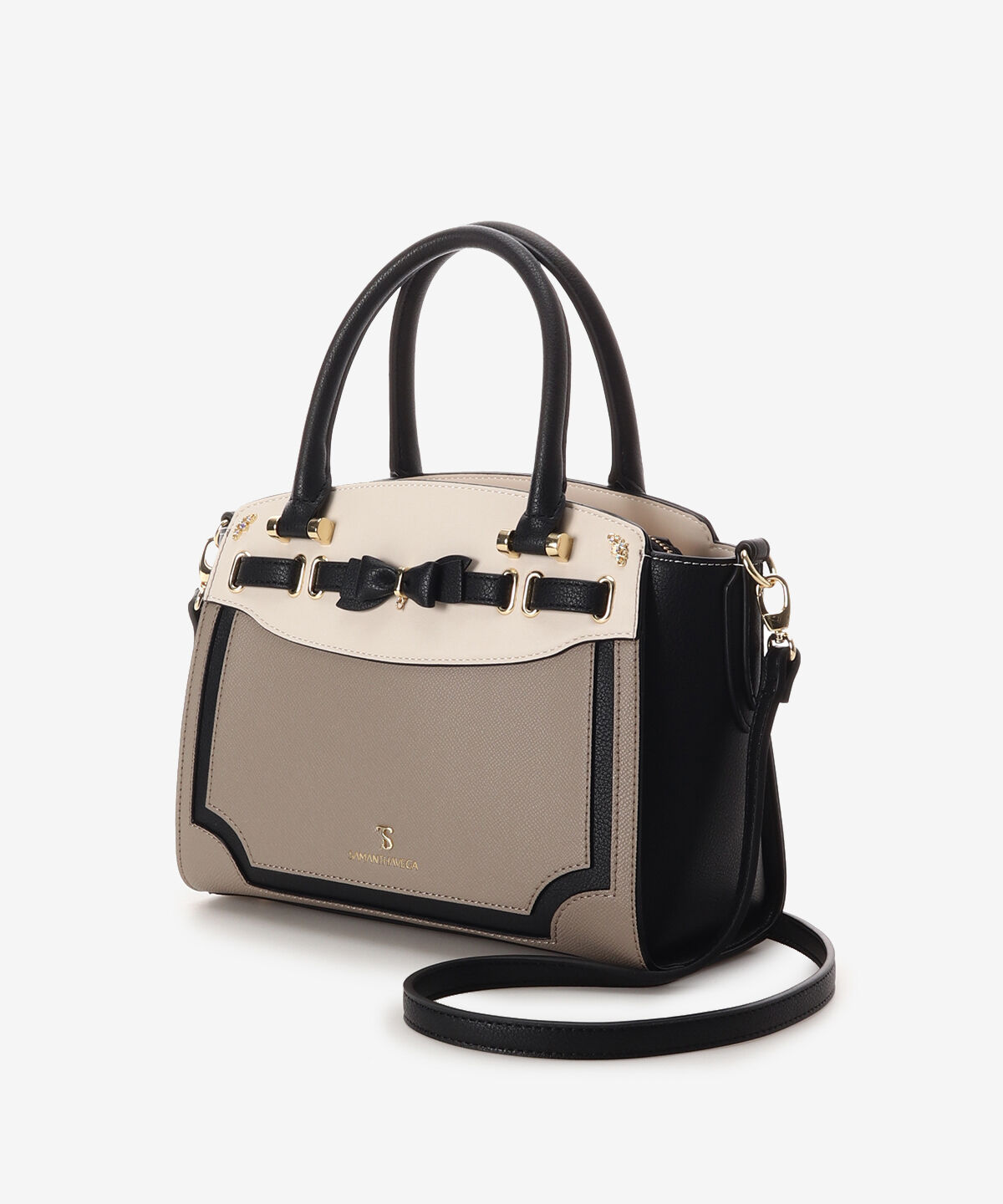 Samantha Vega「フロントリボンベルトハンドバッグ」|ハンドバッグ|