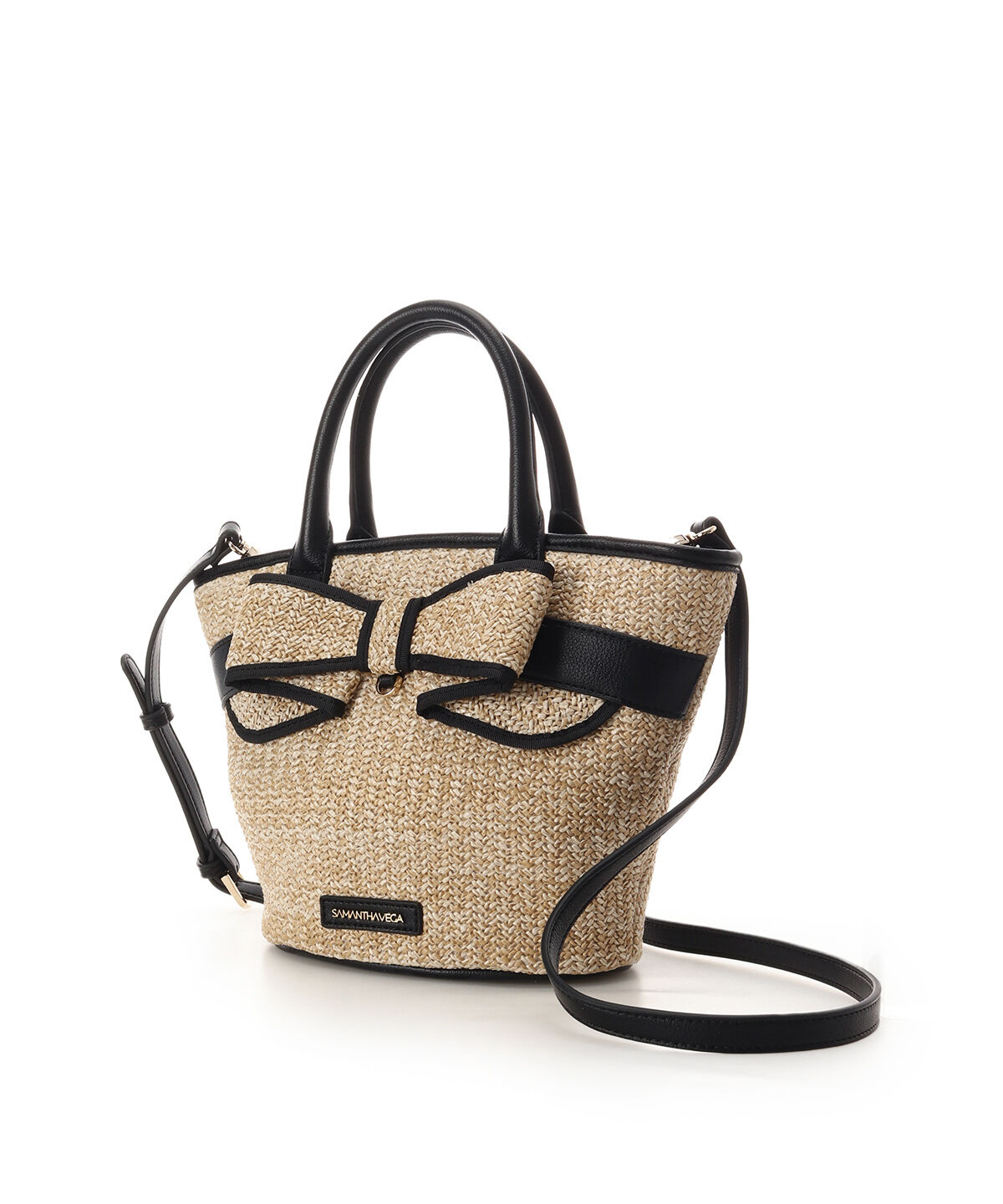 Samantha Vega「フレアリボンかごバッグ」|ハンドバッグ|
