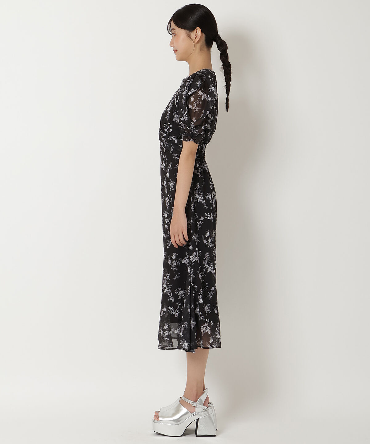 REDYAZEL「フラワープリントワンピース」|ワンピース|