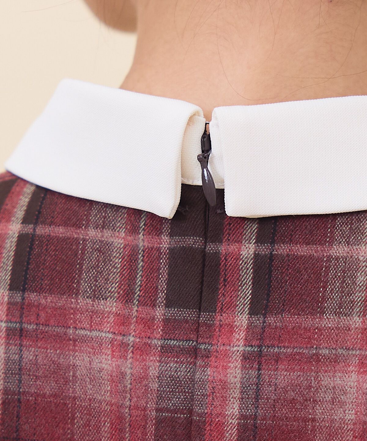 REDYAZEL「ネクタイチェックトップス」|シャツ・ブラウス|