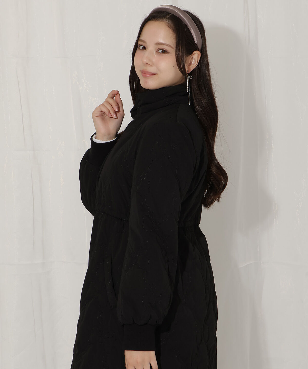 WILLSELECTION「リボン柄キルティングコート」|その他|