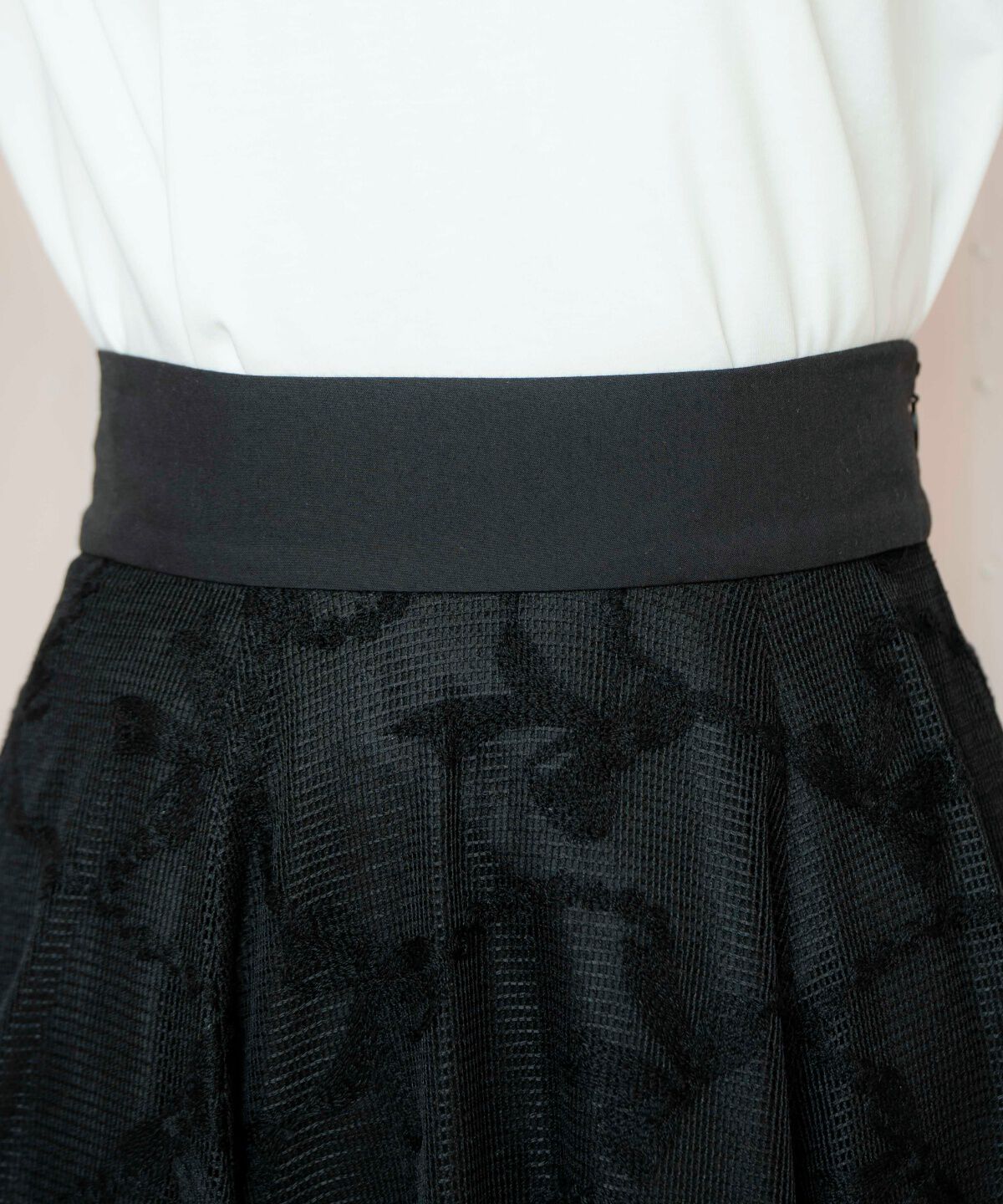 WILLSELECTION「リボンレーススカート」|フレア|