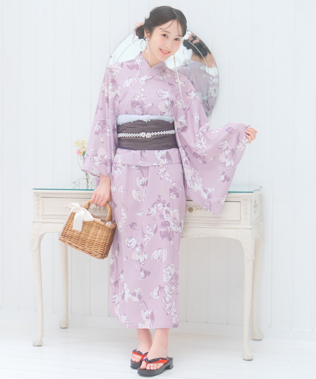 WILLSELECTION「パール付きゴムベルト」|ベルト|