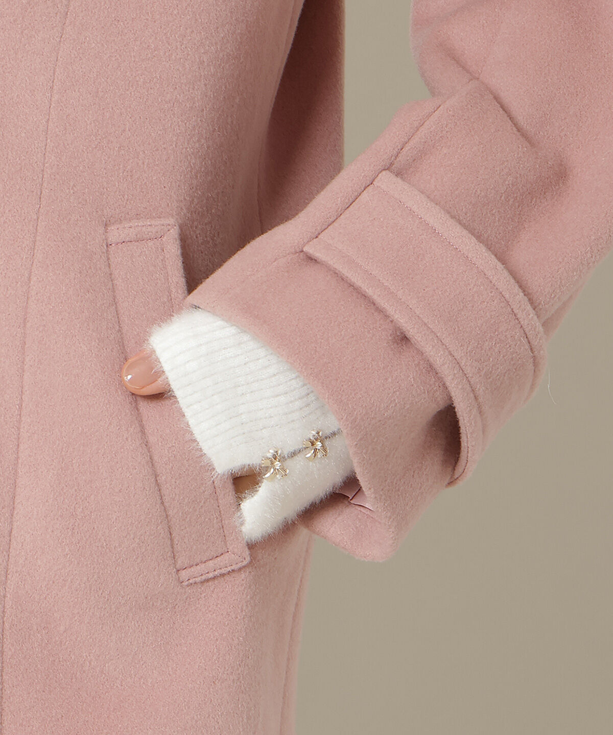 WILLSELECTION「ゴールドボタンミドル丈Ｐコート」|その他|