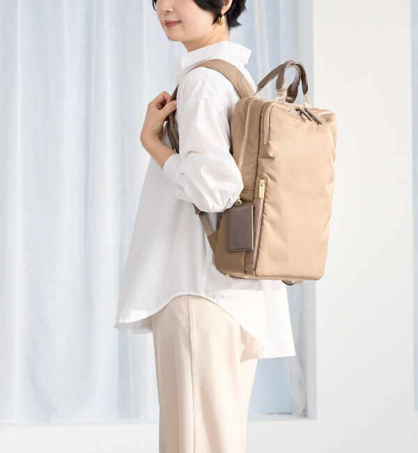 ace.「ace. フィッテム ビジネスリュック レディースビジネス A4 / 13.3インチPC収納 68682」|リュック|