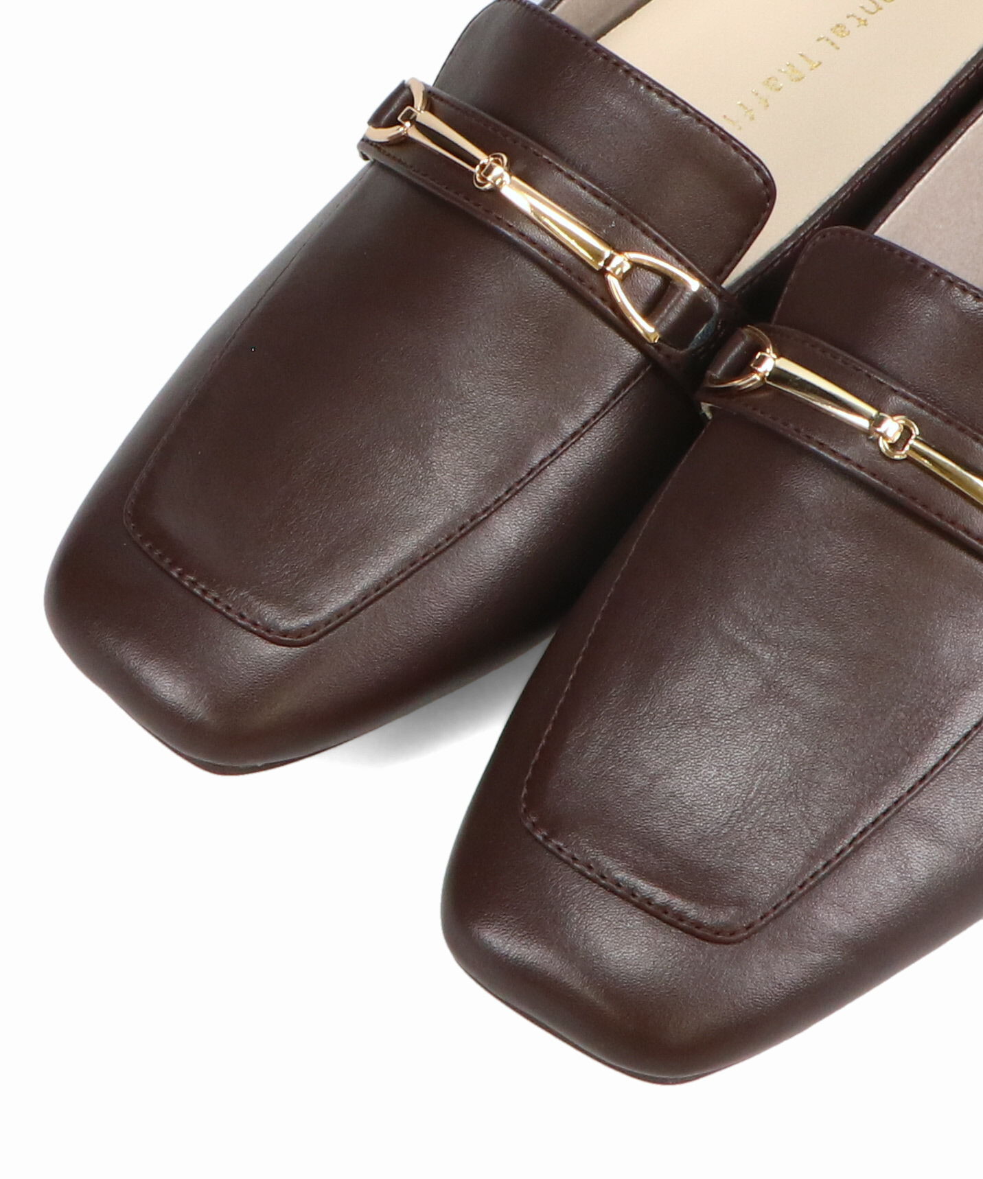 WA Oriental TRaffic「スクエアトゥモチーフバブーシュローファー/52308」|パンプス|