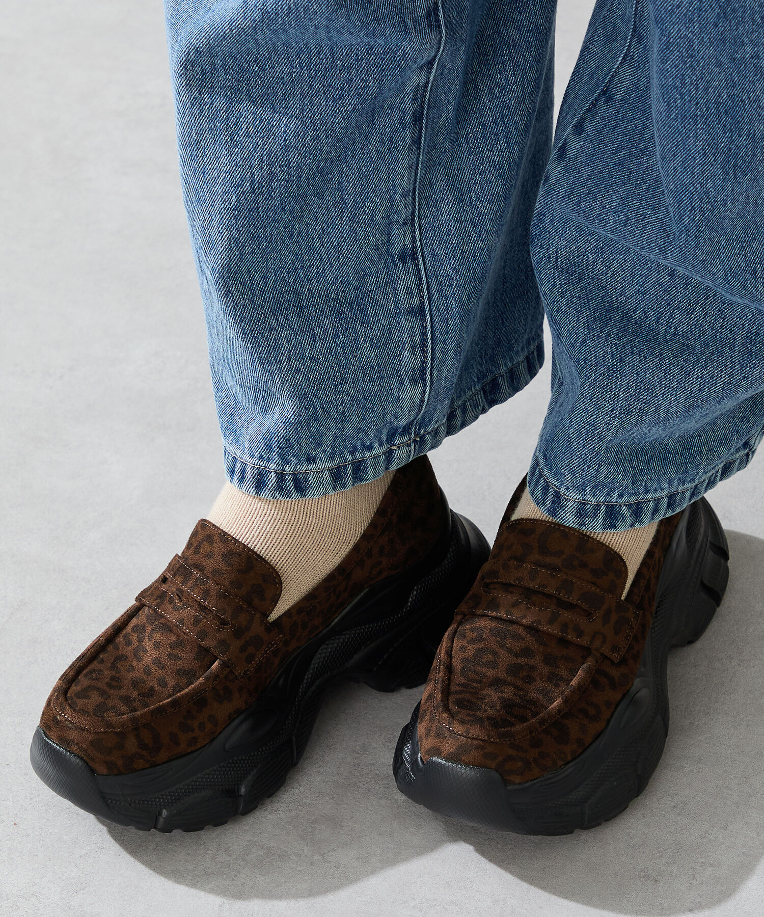 ORiental TRaffic「スニーカーソール ローファー /51326 厚底」|スニーカー|