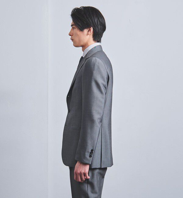 UNITED ARROWS「ウールモヘヤ シャンブレー 3ボタン スーツ S-MODEL」|スーツ|