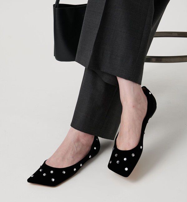 UNITED ARROWS「＜PIPPICHIC＞LINDA BIJOU フラットシューズ」|その他|