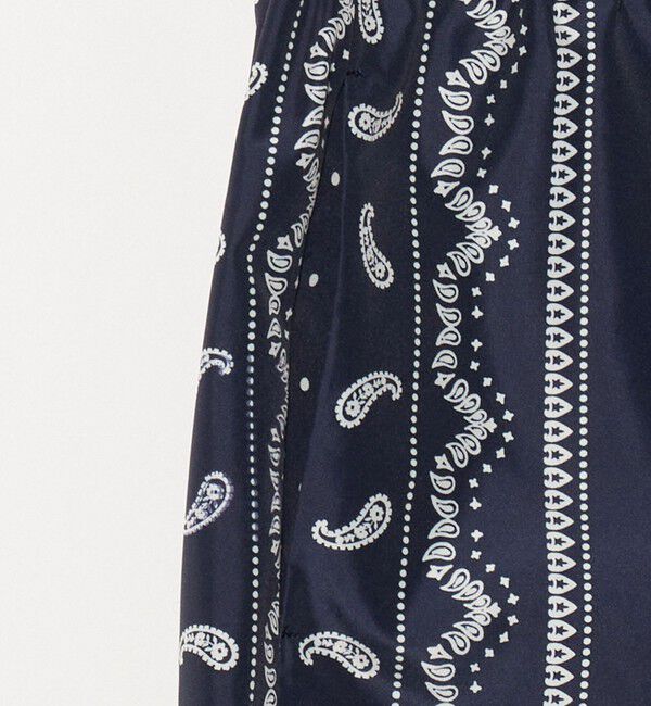 UNITED ARROWS「タフタ プリント イージーパンツ ‐ウォッシャブル‐」|その他|