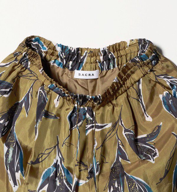 UNITED ARROWS「＜SACRA＞FLORA プリント イージーパンツ」|その他|