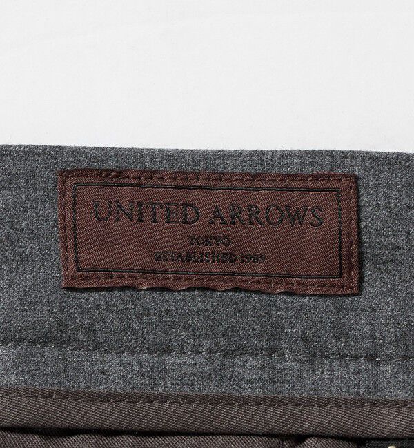 UNITED ARROWS「2プリーツ キャロットパンツ -ストレッチ-」|チノ|