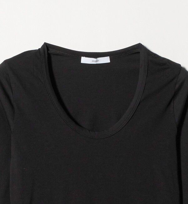 ASTRAET「＜ASTRAET＞ハイゲージ テンジク Uネックカットソー」|Tシャツ・カットソー|