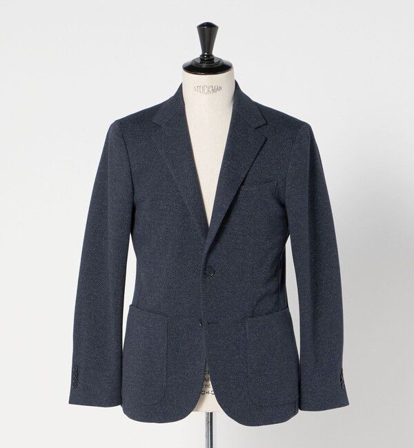 UNITED ARROWS「ツイル ジャージ シングル2ボタン テーラードジャケット COMFORT EASY‐MODEL」|テーラードジャケット|