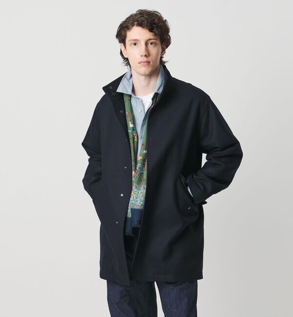 UNITED ARROWS「カリビアーナミルズ ブラッシュド レギュラーカラーシャツ」|シャツ・ブラウス|