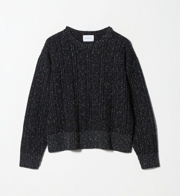 UNITED ARROWS「ミックス カラー ケーブル プルオーバー ニット」|ニット・セーター|