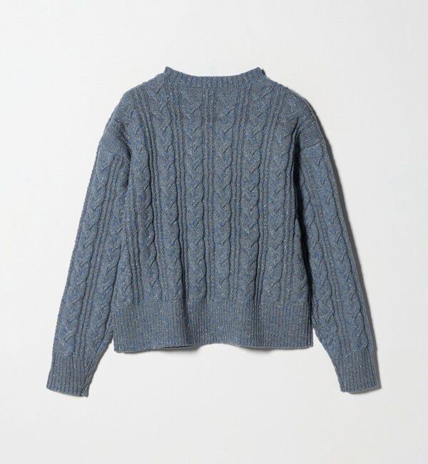 UNITED ARROWS「ミックス カラー ケーブル プルオーバー ニット」|ニット・セーター|