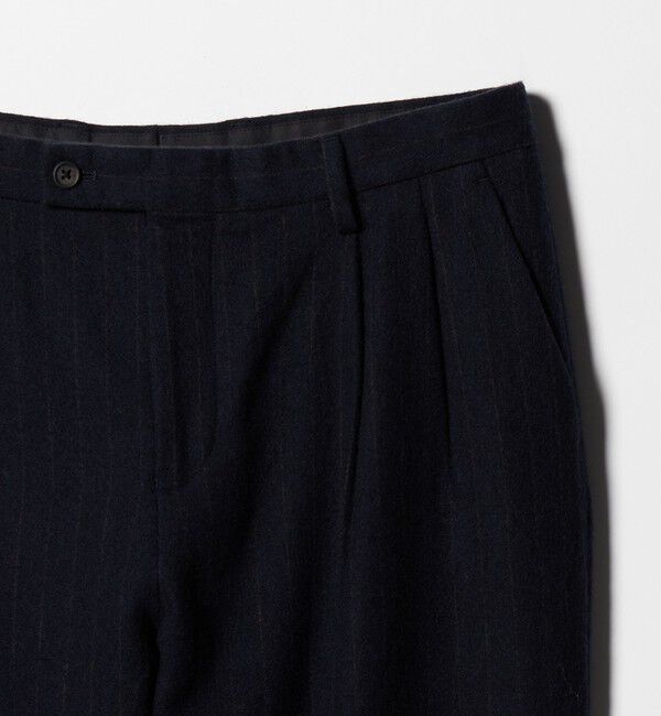 UNITED ARROWS「＜District＞シュリンク サージ 2プリーツ テーパードパンツ」|スーツ|