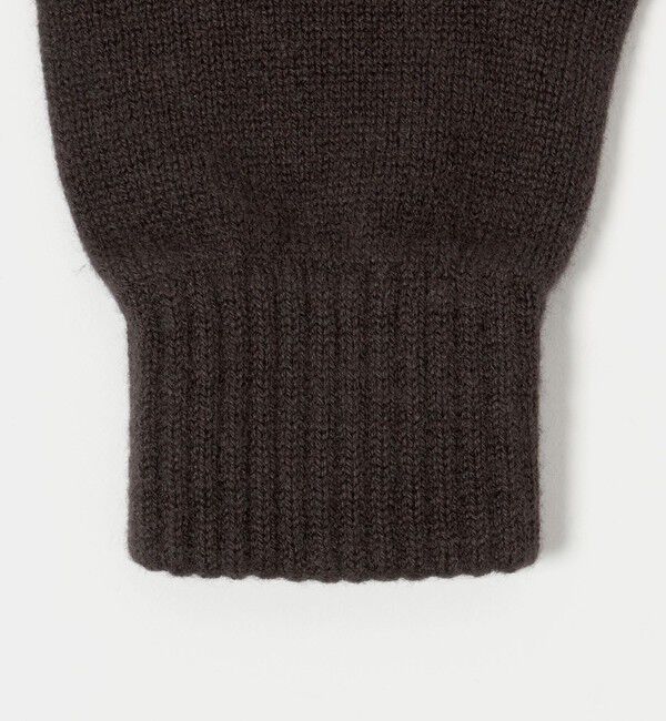 UNITED ARROWS「【別注】＜Johnstons of Elgin＞フィンガーレス ニットグローブ」|手袋|