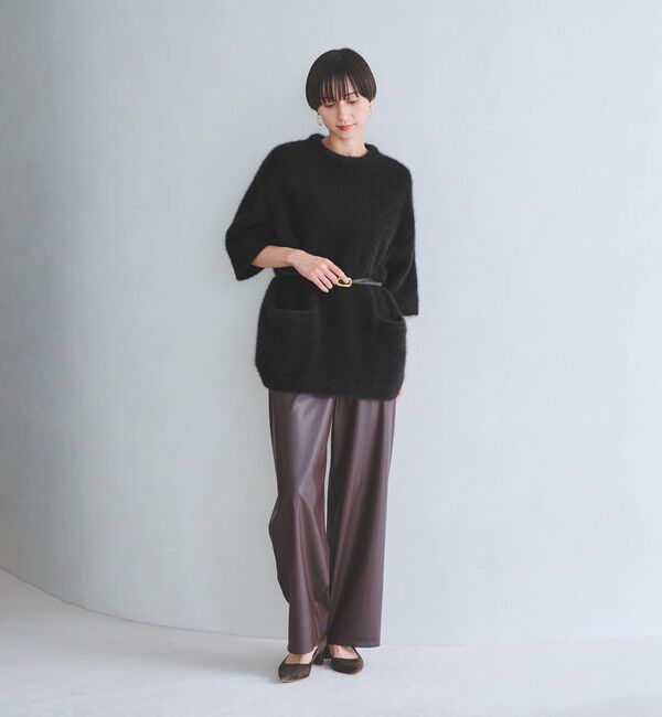 UNITED ARROWS「フォックスカシミヤ オーバーミドル プルオーバー」|ニット・セーター|