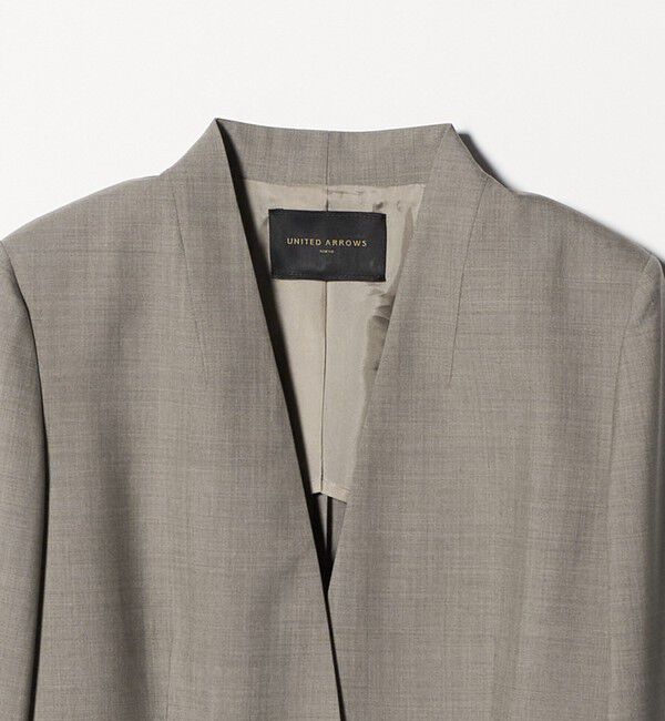 UNITED ARROWS「Vitale Barberis Canonico ノーラペルジャケット 26SS」|ノーカラージャケット|