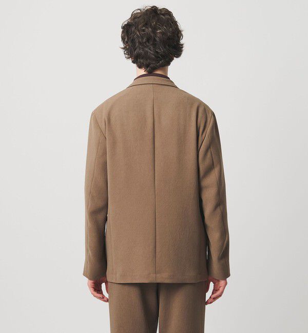 UNITED ARROWS「ポリエステルサブレ オーディナリー ダブル 4ボタン ジャケット」|テーラードジャケット|