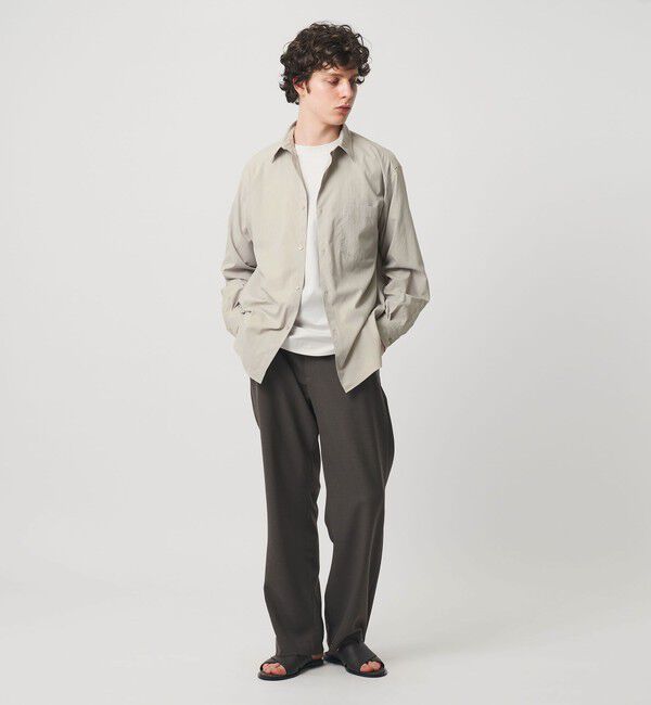 UNITED ARROWS「フォーシーズンズ ポプリン レギュラーカラーシャツ　ヨコストレッチ」|シャツ・ブラウス|