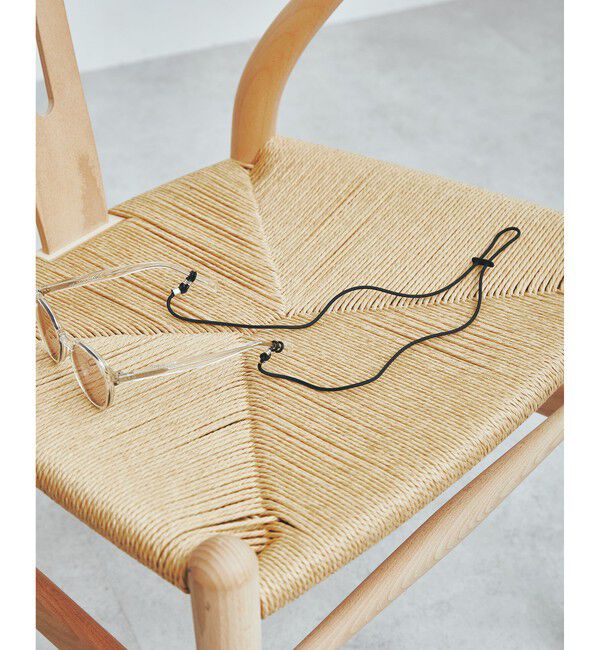 UNITED ARROWS green label relaxing「＜REGGIE HOLDER＞グラスコード」|メガネ|BLACK