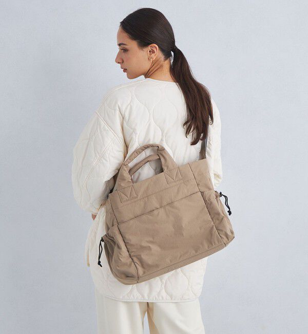 UNITED ARROWS green label relaxing「【WEB限定】ポーチ付き 2WAY トートバッグ / ショルダーバッグ -はっ水-」|トートバッグ|