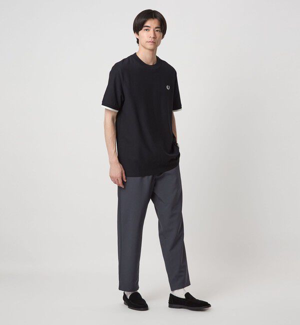 UNITED ARROWS green label relaxing「＜FRED PERRY＞ティップカフ カノコ Tシャツ」|Tシャツ・カットソー|