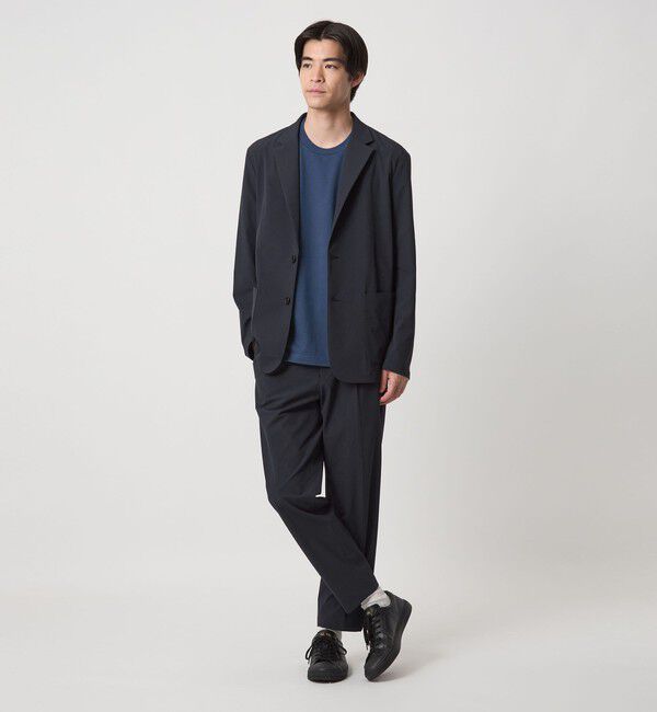 UNITED ARROWS green label relaxing「【WEB限定】JUST fit ナイロン PU リラックス セットアップ -2Wayストレッチ-」|テーラードジャケット|