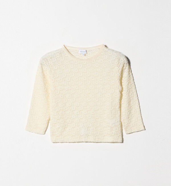 UNITED ARROWS green label relaxing「花柄 ジャガードトップス / キッズ  100cm-160cm」|Tシャツ・カットソー|