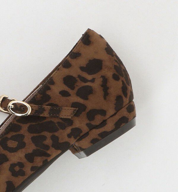 UNITED ARROWS green label relaxing「Vカット ストラップ フラットシューズ 撥水」|パンプス|