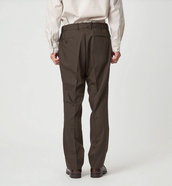 UNITED ARROWS green label relaxing「A+ TW カラーギャバ スタンダード イージー スラックス -ウォッシャブル・ストレッチ-」|スラックス|