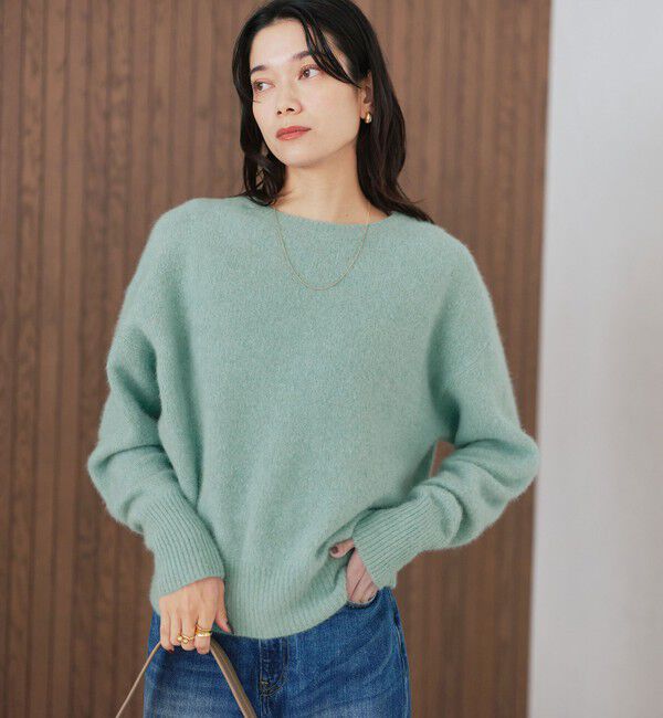 UNITED ARROWS green label relaxing「【結論シリーズ】ふれてヘアリーニット」|ニット・セーター|