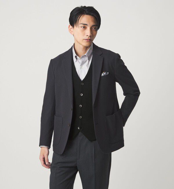 UNITED ARROWS green label relaxing「＜gim＞25F H/MLN ニット ジレ ベスト -ウォッシャブル-」|ベスト・ジレ|