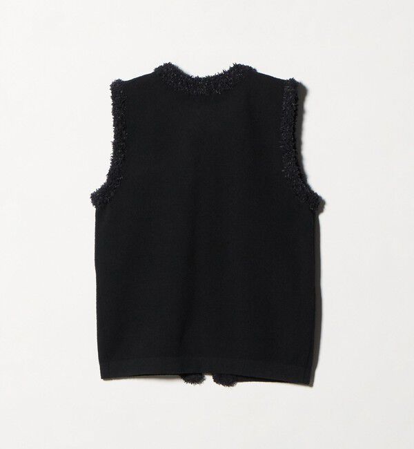 UNITED ARROWS green label relaxing「ブークレ&times;フリンジ ベスト ウォッシャブル」|ベスト・ジレ|