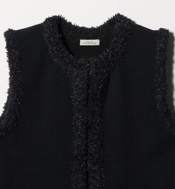 UNITED ARROWS green label relaxing「ブークレ&times;フリンジ ベスト ウォッシャブル」|ベスト・ジレ|