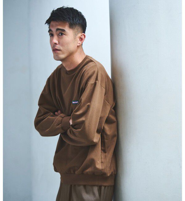 UNITED ARROWS green label relaxing「【別注】＜Marmot＞GLR スタビリティ ロングスリーブ Tシャツ」|Tシャツ・カットソー|MOCA