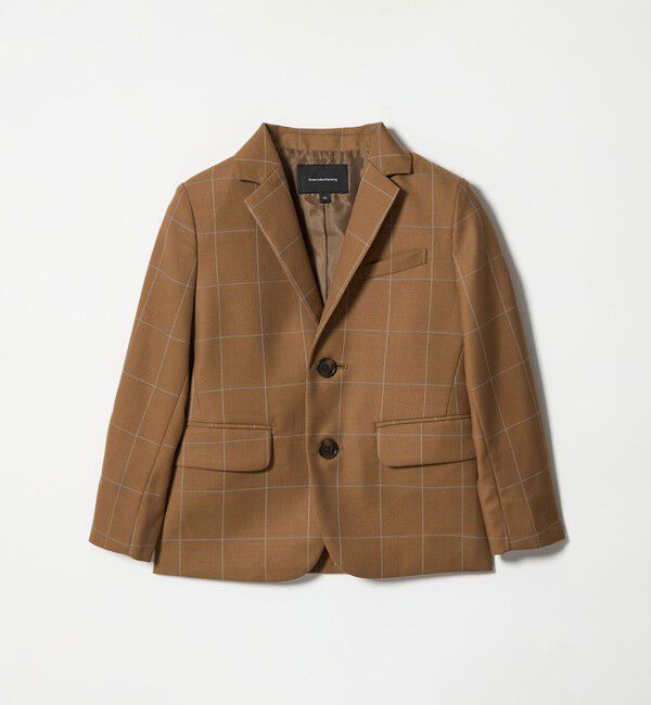 UNITED ARROWS green label relaxing「ウィンドペン チェック ジャケット / キッズ 110cm-130cm」|テーラードジャケット|