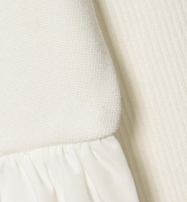 EMMEL REFINES「＜EMMEL REFINES＞EM スソバルーン ニット チュニック」|ニット・セーター|
