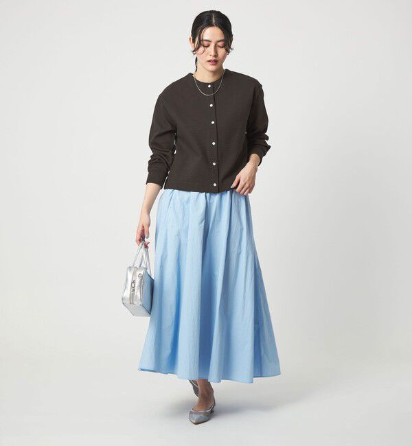 UNITED ARROWS green label relaxing「リップルボーダー カーディガン」|カーディガン|