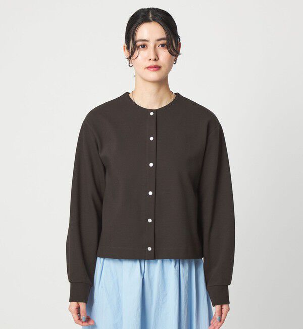 UNITED ARROWS green label relaxing「リップルボーダー カーディガン」|カーディガン|