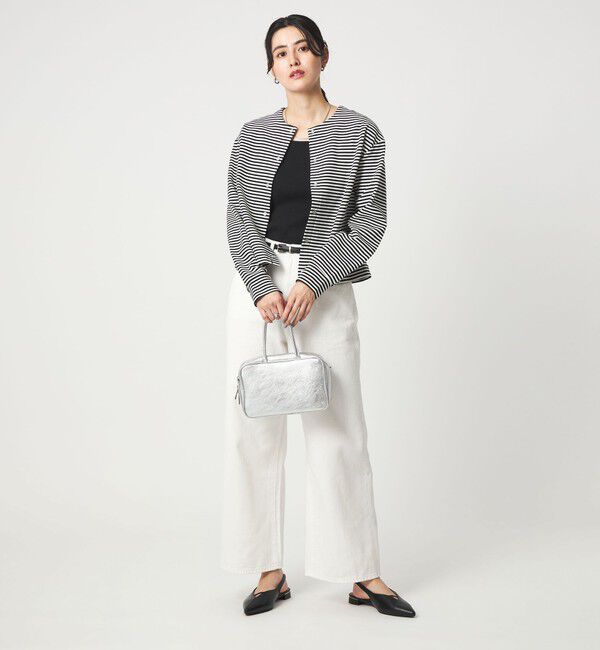 UNITED ARROWS green label relaxing「リップルボーダー カーディガン」|カーディガン|