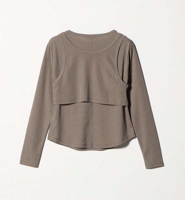 UNITED ARROWS green label relaxing「ロングスリーブプルオーバー &times; タンクトップ セット」|Tシャツ・カットソー|