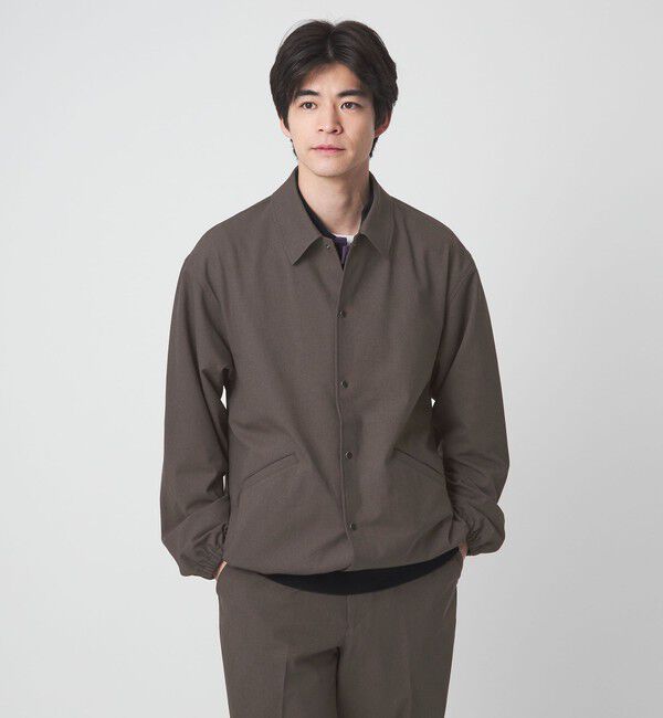 UNITED ARROWS green label relaxing「FREELITCH コーチ ジャケット  -2WAYストレッチ・吸水速乾-」|ブルゾン・スタジャン|