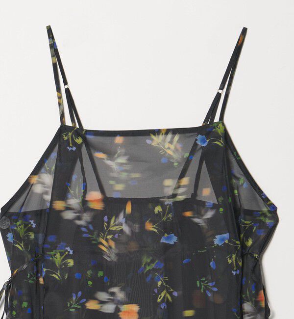 EMMEL REFINES「＜EMMEL REFINES＞EM フラワープリント シアー キャミ ワンピース」|ワンピース|