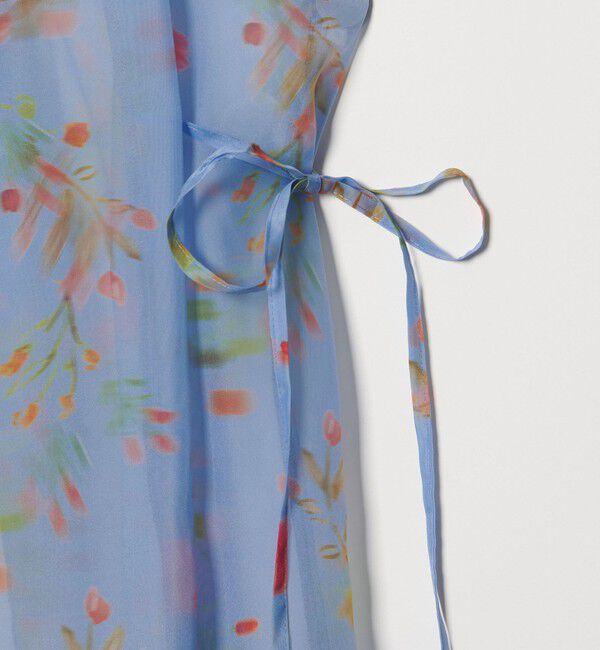 EMMEL REFINES「＜EMMEL REFINES＞EM フラワープリント シアー キャミ ワンピース」|ワンピース|