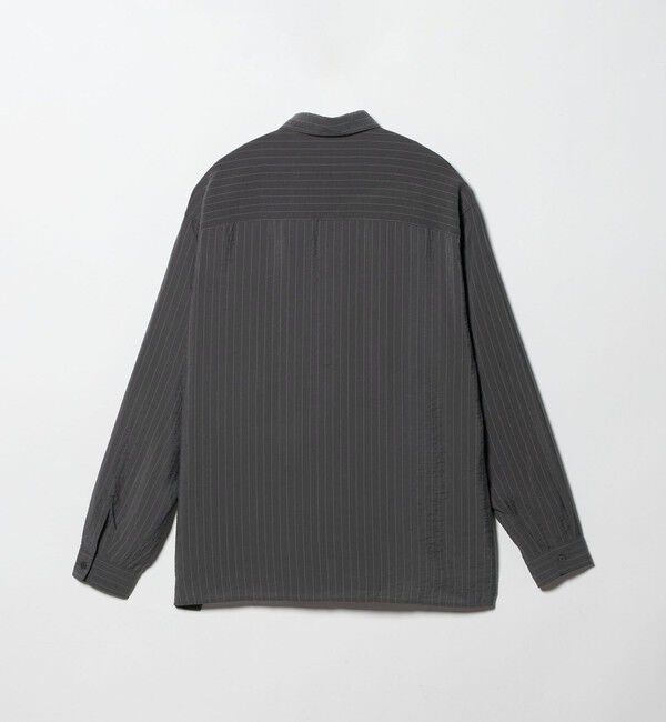 UNITED ARROWS green label relaxing「フィブリル ストライプ柄 長袖 ボックス シャツ」|シャツ・ブラウス|