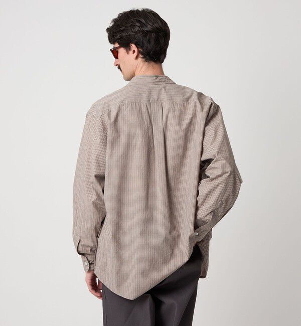 STEVEN ALAN「＜Steven Alan＞ スモーキー チェック リバースシーム シャツ LOOSE」|シャツ・ブラウス|